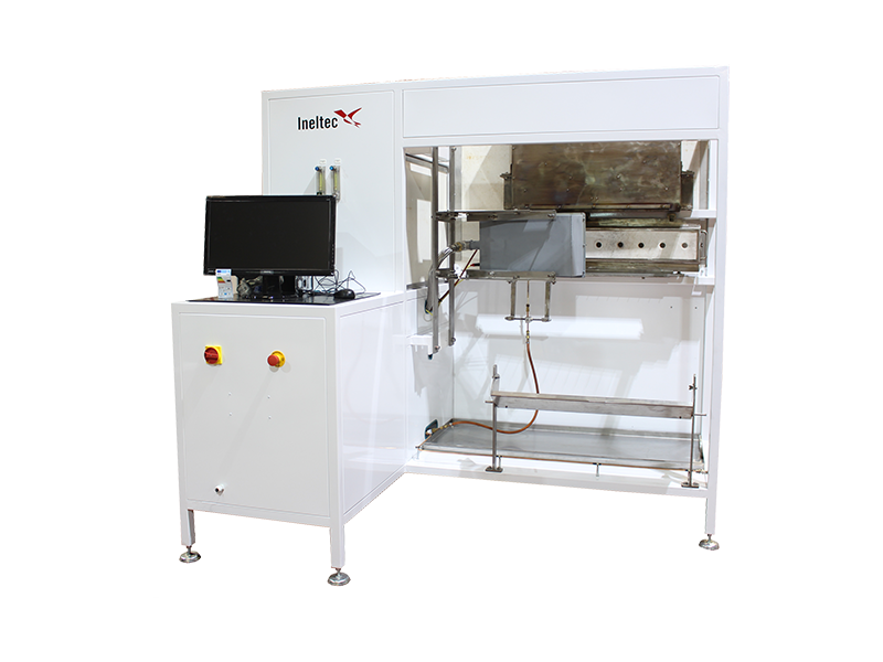 Lateral Flame Spread Apparatus